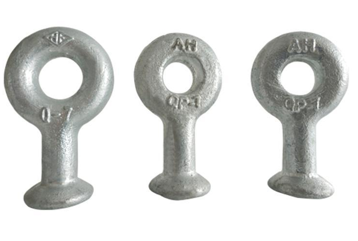 Customized Q-7-10-12 ball head ring hot-dip galvanized QP ball head hanging ring for power fittings