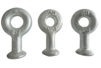 Customized Q-7-10-12 ball head ring hot-dip galvanized QP ball head hanging ring for power fittings