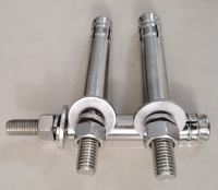 Stainless steel car repair gecko stainless steel mechanical anchor bolt made of 304 material, specifically designed for