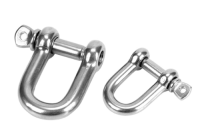 304 stainless steel D-type release buckle U-shaped release buckle bow ring lifting ring lifting lug D-shaped marine con