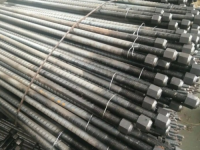 Left threaded rod anchor rod, specialized steel rod for mining support, hollow grouting anchor rod for coal mine suppor
