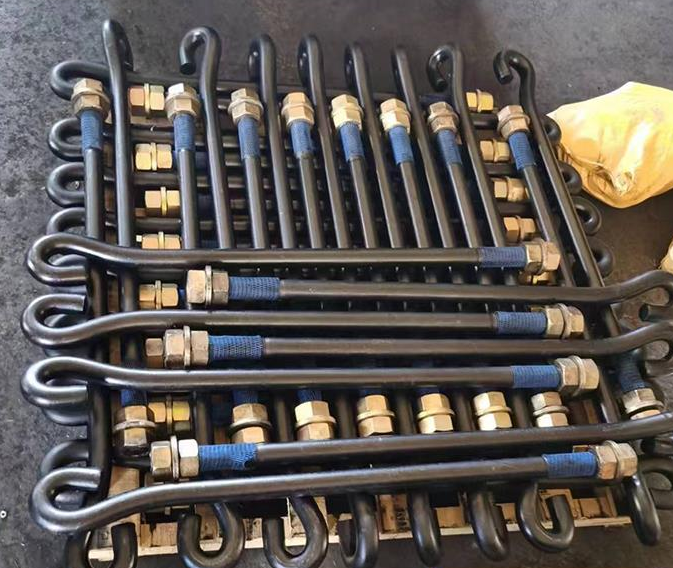 7，9 umbrella shaped anchor bolt mechanical T-shaped head large anchor bolt high strength anchor bolt for wind power fou