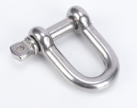 304 stainless steel D-type release buckle U-shaped release buckle bow ring lifting ring lifting lug D-shaped marine con