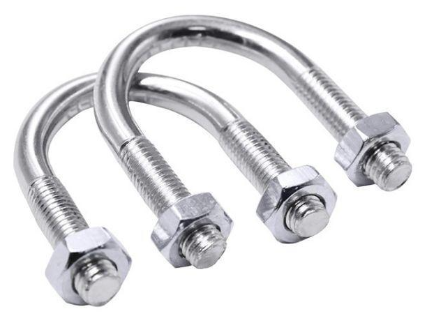 304 stainless steel U-shaped clamp bolt U-shaped screw saddle clamp U-shaped pipe clamp M6-M12 specifications are compl