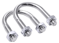 304 stainless steel U-shaped clamp bolt U-shaped screw saddle clamp U-shaped pipe clamp M6-M12 specifications are compl