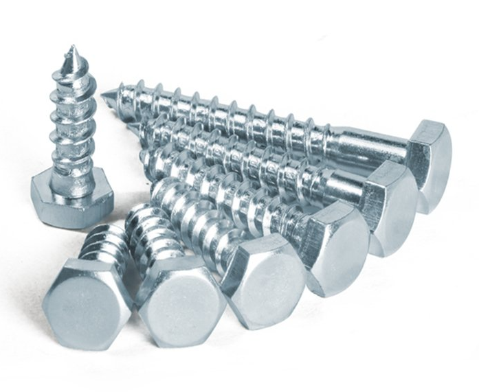 DIN571 wood screw wood bolt external hexagonal self tapping screw galvanized hexagonal wood screw wood special bolt