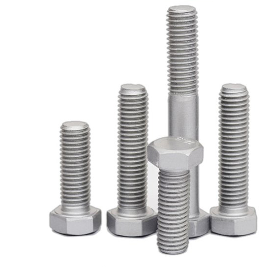 Hot dip galvanized outer hexagon photovoltaic power hot dip galvanized screw tower screw Dacromet bolt hot dip galvaniz