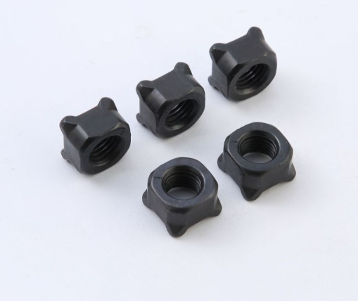 High strength welding nut, welding nut, square point corner welding screw, 6-8-10 grade specification