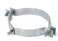 Hot dip galvanized flat iron clamps, clamps, power fittings, single suspension clamps, communication equipment, galvani