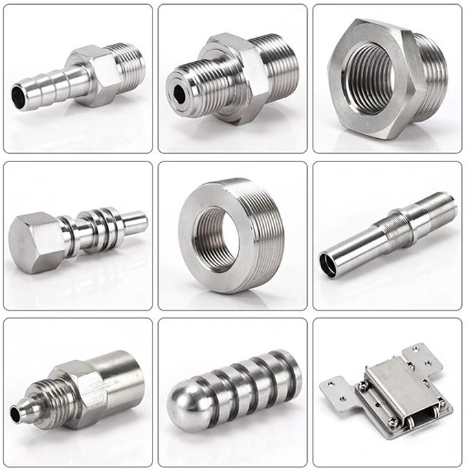 201 304 316 stainless steel non-standard fasteners processing customized lathe machining parts hardware fasteners