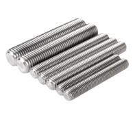 304/201/316 stainless steel 1-meter thread bar screw, fully threaded threaded threaded threaded stud screw