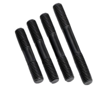High strength double head bolt grade 8.8 through thread stud grade 12.9 blackened full thread rod grade 10.9 full threa
