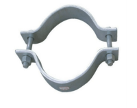Hot dip galvanized flat iron clamps, clamps, power fittings, single suspension clamps, communication equipment, galvani