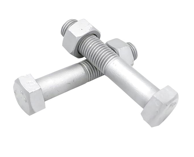 Hot dip galvanized outer hexagon photovoltaic power hot dip galvanized screw tower screw Dacromet bolt hot dip galvaniz