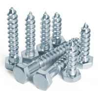 DIN571 wood screw wood bolt external hexagonal self tapping screw galvanized hexagonal wood screw wood special bolt