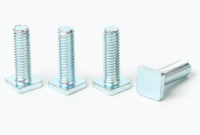 Square head bolt, square flat head screw, automotive bolt connector, T-shaped screw, non-standard hardware customizatio