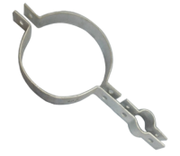Hot dip galvanized flat iron clamps, clamps, power fittings, single suspension clamps, communication equipment, galvani