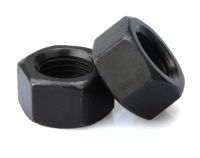 Hex nut hex nut high strength grade 8.8 external hex screw cap blackening heat treatment tempered hex thickened enlarge