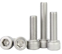 304 stainless steel hexagon socket screw A2-70 extended cup head hexagon socket cylindrical head screw DIN912