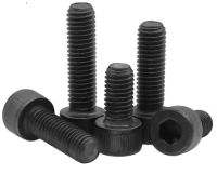 High strength screw cylindrical cup head hexagon socket bolt DIN912 blackened galvanized countersunk head flat head cyl