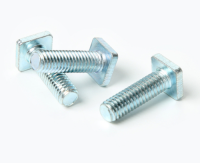 Square head bolt, square flat head screw, automotive bolt connector, T-shaped screw, non-standard hardware customizatio