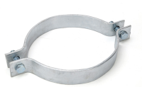 Hot dip galvanized flat iron clamps, clamps, power fittings, single suspension clamps, communication equipment, galvani