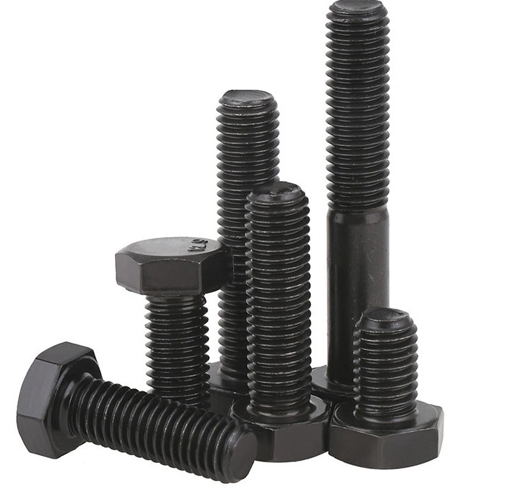 High strength bolt grade 8.8 external hexagonal screw grade 10.9 bolt screw grade 12.9 full and half button hexagonal s