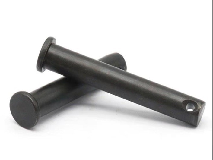 High strength flat head pin shaft with hole cylindrical head solid positioning pin shaft special shaped pin shaft bolt