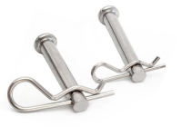 Stainless steel R-type spring pin with open mouth and B-type elastic open mouth pin, 304 open B-type wave pin with clos