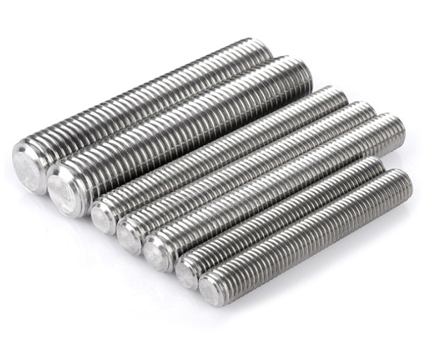 304/201/316 stainless steel 1-meter thread bar screw, fully threaded threaded threaded threaded stud screw