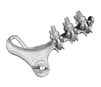 Aluminum alloy tension clamp NLL-1-2-3 optical cable pre twisted insulation tension clamp wire overhead communication l